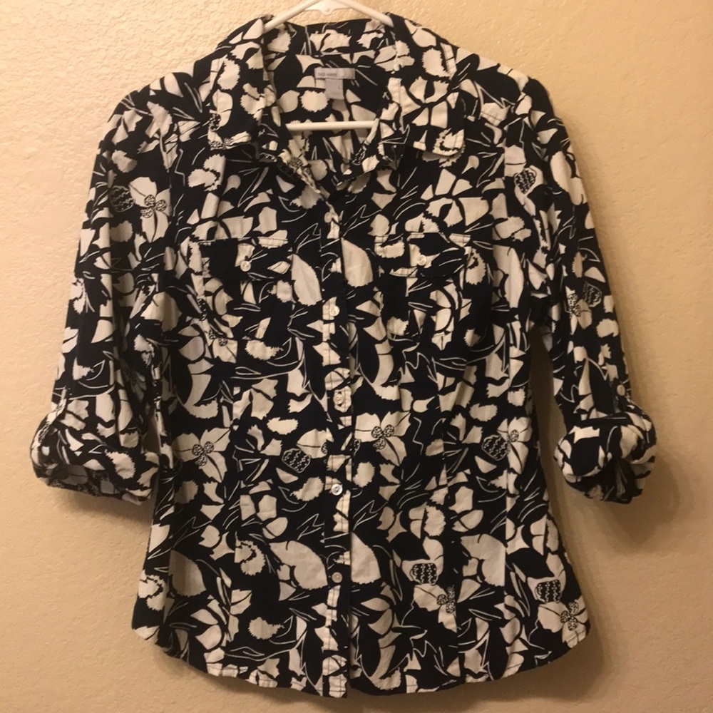 Pretty button down top. From Old Navy